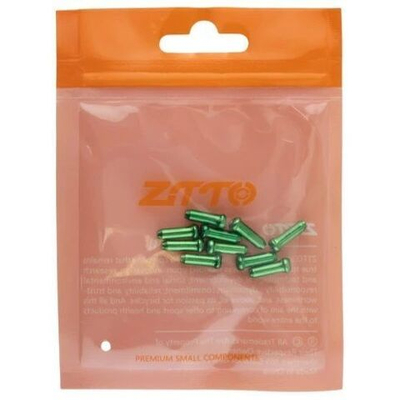 Наконечник троса ZTTO зеленый 10 штук