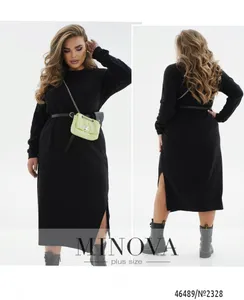 Платье 2328-черный Minova