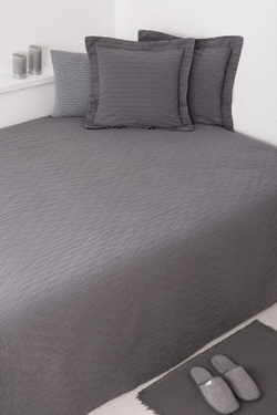 Покрывало 240x260 Luxberry Silver Rain серый Португалия