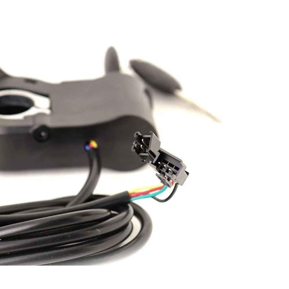 Вольтметр с замком зажигания и кнопкой для электросамокатов (кабель 2 метра)