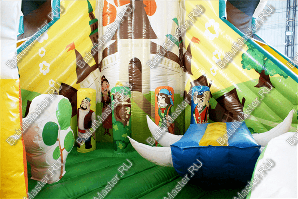 Коммерческий надувной батут "Традиции Татарстана"