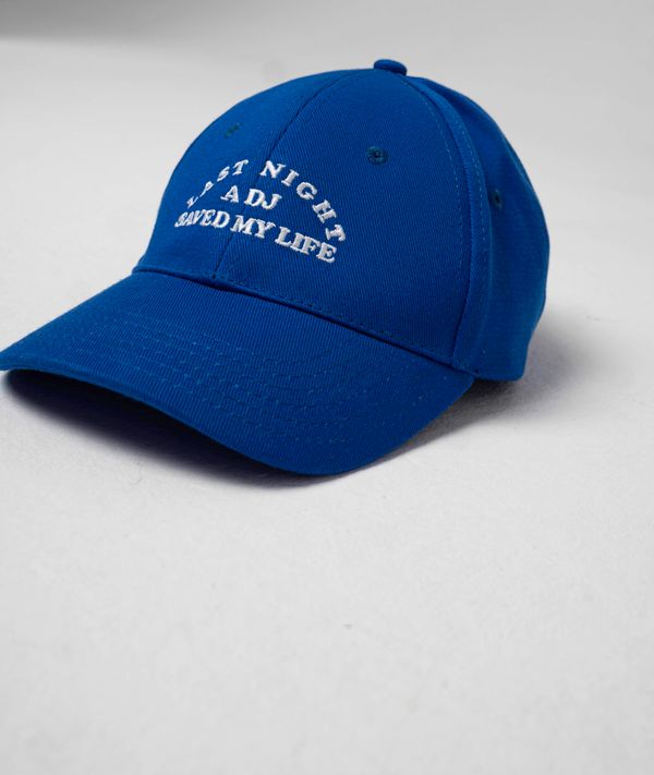Кепка "Last Night DJ" Синяя - фото 7