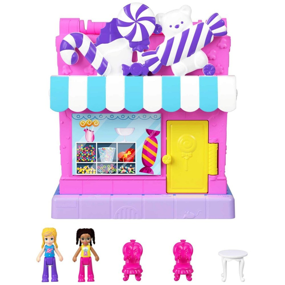 Polly Pocket - Кондитерская Полливиль + 2 куклы HNB03 / артикул   HNB03  / GTIN 194735136001