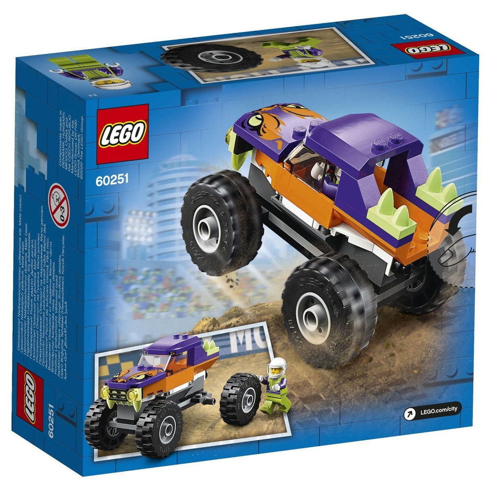 LEGO City: Монстр-трак 60251 — Monster Truck — Лего Сити Город