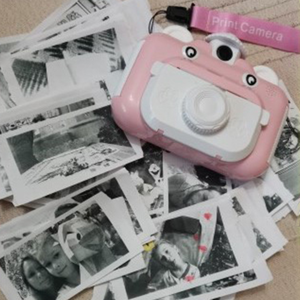 Детский фотоаппарат с мгновенной печатью