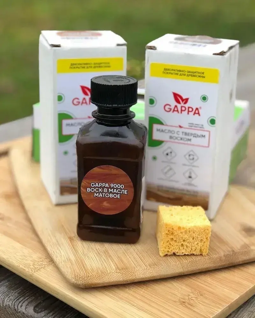 Воск в масле GAPPA 9000 (бесцветный матовый), 200 мл
