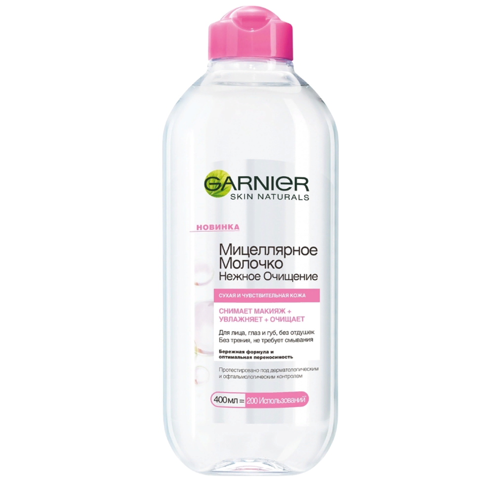 Garnier Молочко мицеллярное Нежное очищение, 400 мл