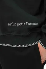 Толстовка Bruler d'Amour Sweatshirt Vintage Love серая