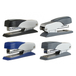 Степлер канцелярский Basir, 24/6 и 26/6 на 50 листов, серия "Офис", 12*4.2 см, ассорти