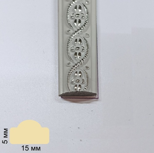 Профиль интерьерный Полистирол Грейс 15х5 2,4м Афины Золото