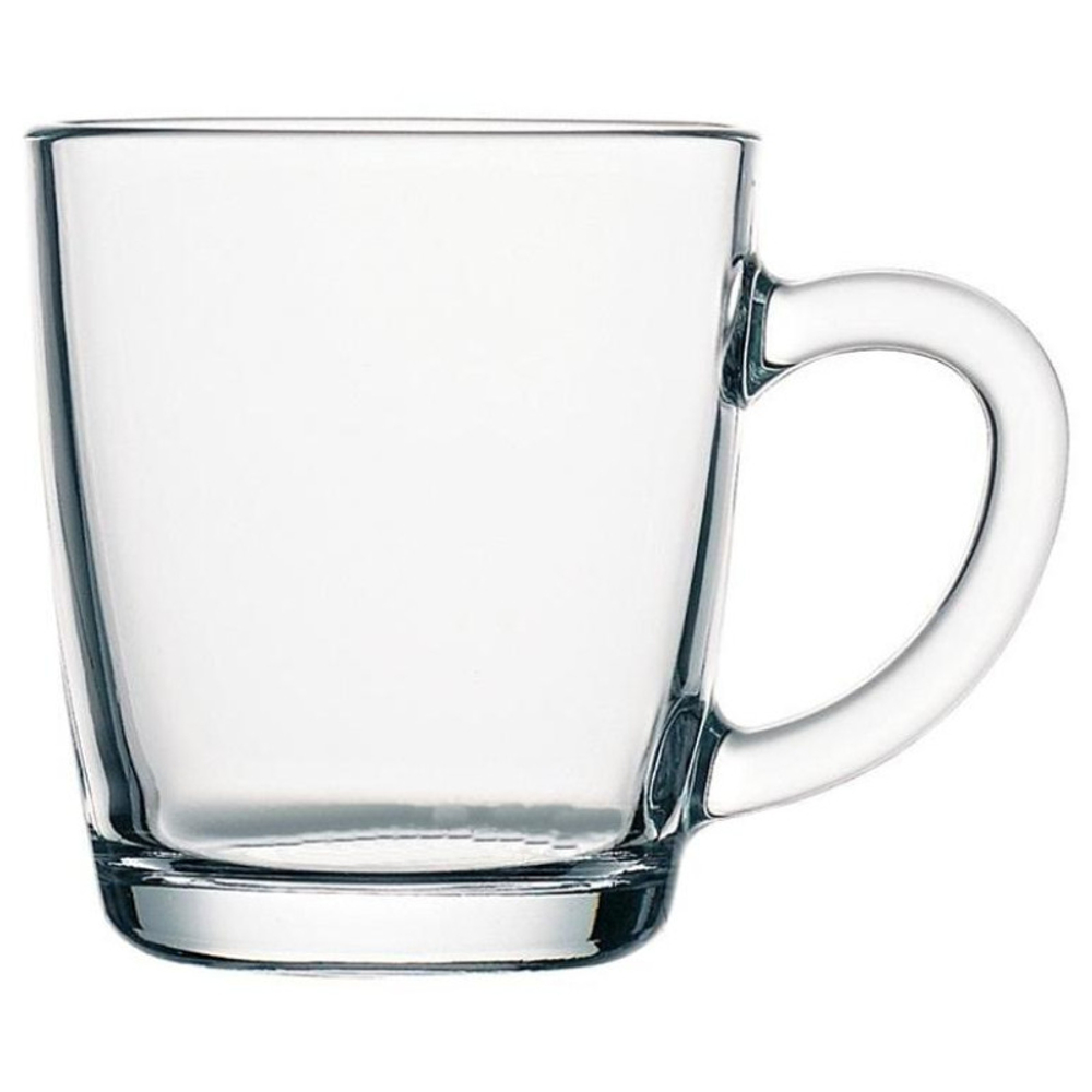 Кружка закал.стекло БЕЙЗИК 340мл (64487)