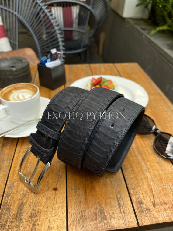 Ремень из кожи питона AC-104