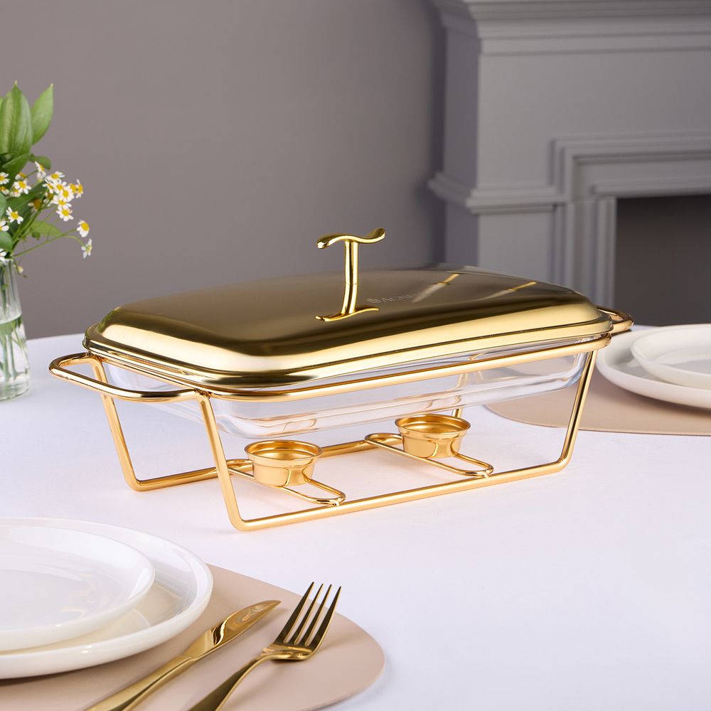 МАРМИТ AGNESS ПРЯМОУГ GOLD 2,2L