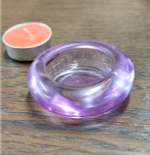 Подсвечник Ljusstake, фиолетовый, стекло