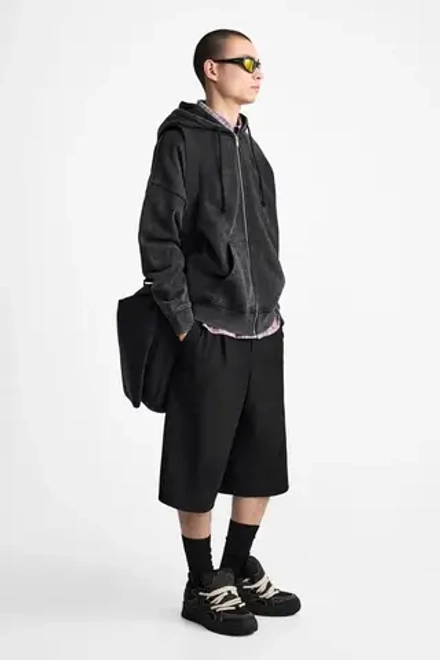 ZARA СКЕЙТЕРСКИЕ КРОССОВКИ С ВЕРЕВОЧНЫМИ ШНУРКАМИ, ЧЕРНЫЙ