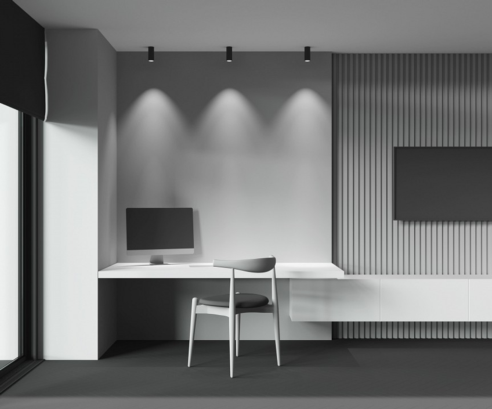 Накладной светильник Maytoni Technical FOCUS LED C056CL-L12B2.7K-W-B