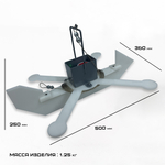 СТРЕКОЗА мишень-имитатор БПЛА (10 дюймов) под дробовой боеприпас