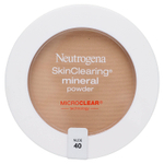 Neutrogena, Очищающая минеральная пудра, нюд 40, 11 г (0,38 унции)