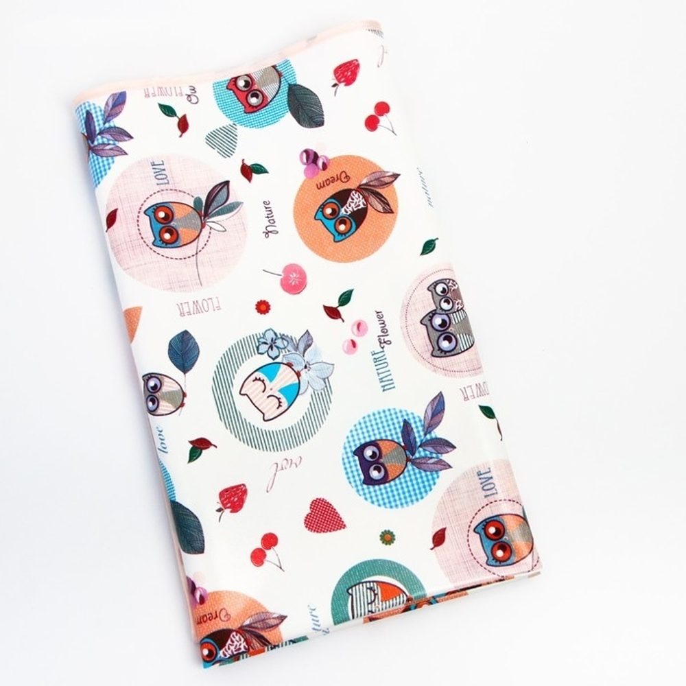 1066970 Клеёнка с ПВХ-покрытием, 70х100 см, цвета МИКС