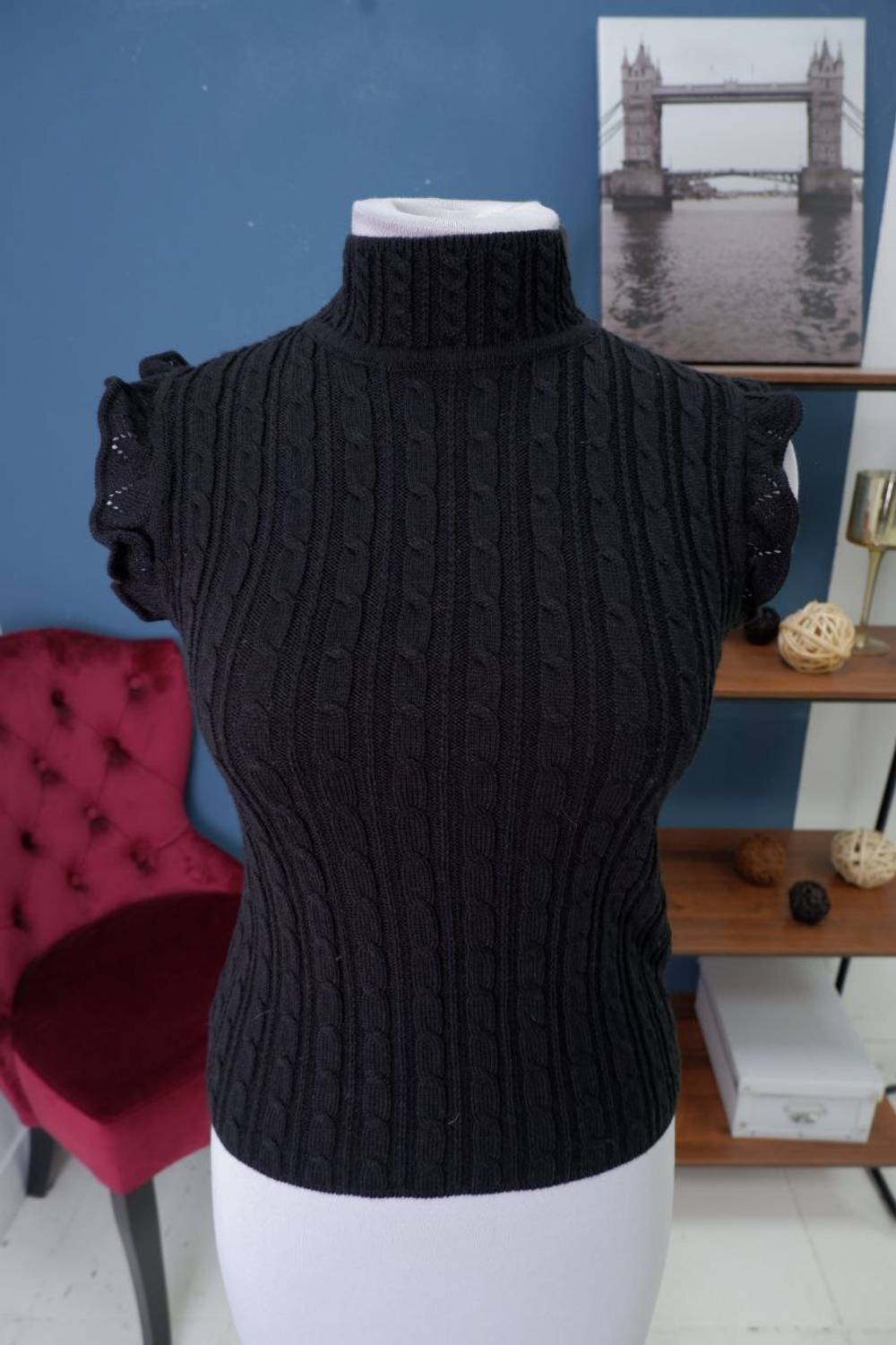 Водолазка базовая с коротким рукавом 40 размер