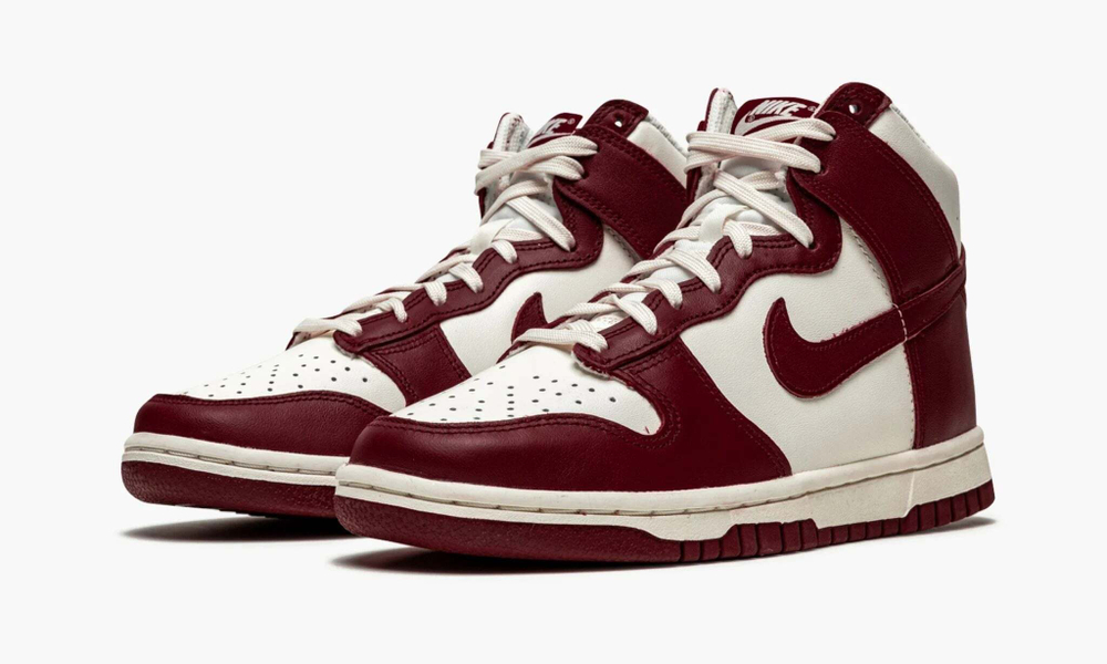 Nike Dunk High WMNS "Sail Team Red"
