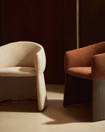 Стул Bosca из бежевой синели