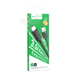 Кабель HOCO X88 USB-Type-C 3A 1м PVC Black