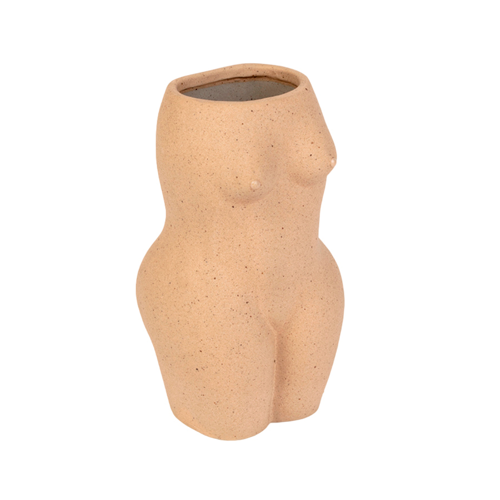 Ваза для цветов body, white, 18,8 см