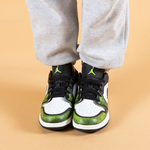 Jordan 1 Low Wear Away Electric Green GS