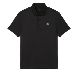 Мужское теннисное поло Lacoste Ultra Dry Stretch Golf - black