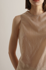 Топ из нежнейшей вуали, beige
