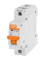 Выключатель автоматический TDM ВА47-29 1Р 32А С 3шт.