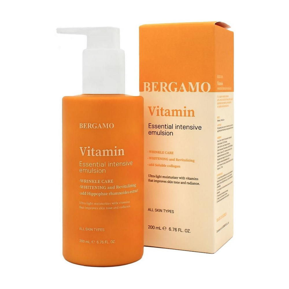 [Bergamo] Vitamin Essential Intensive Emulsion - Интенсивная эмульсия с витаминами, 200 мл