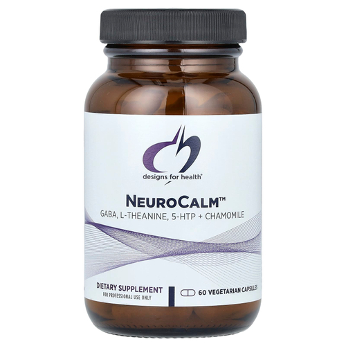 Designs For Health, NeuroCalm ™, 60 вегетарианских капсул