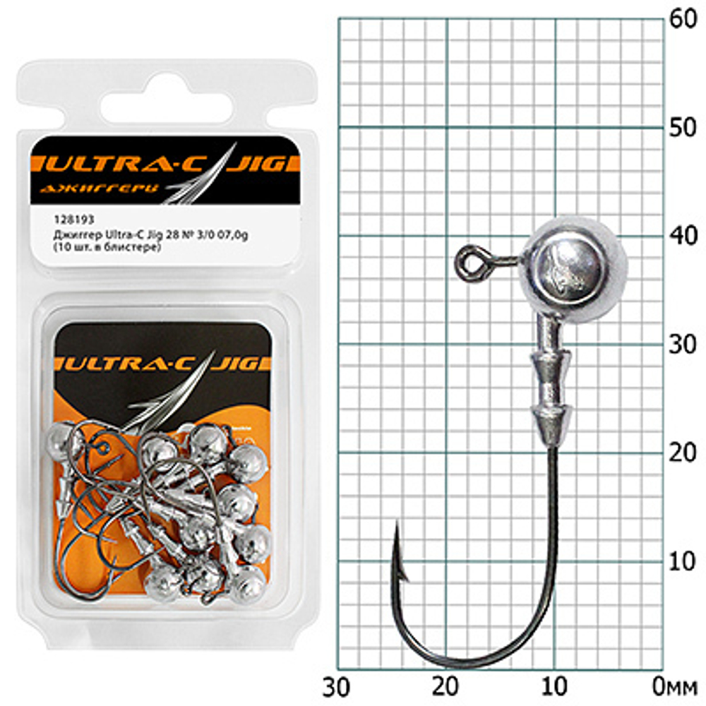 Джиггер для рыбалки Aqua Ultra-C Jig 28