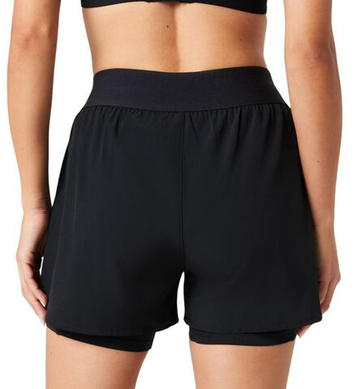 Женские Шорты теннисные Björn Borg Ace 2 In 1 - black beauty