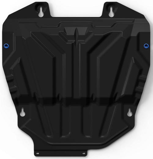 Защита картера и КПП Rival для Toyota RAV4 XA50 (V - 2.0; 2.5) 2019-н.в., сталь 1.5 мм, с крепежом, штампованная, 111.9534.1