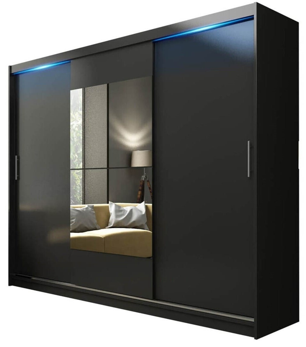 Шкаф-купе Ясмина 3 Венге Цаво 3354  220*45*260