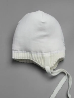 Шапка зимняя с помпоном и ушками для девочки