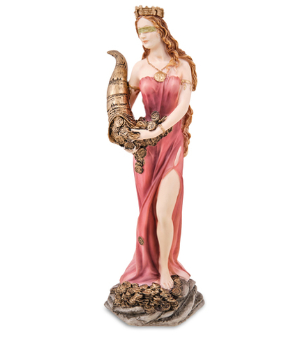 WS-557/ 3 Статуэтка «Фортуна - богиня удачи и богатства»
