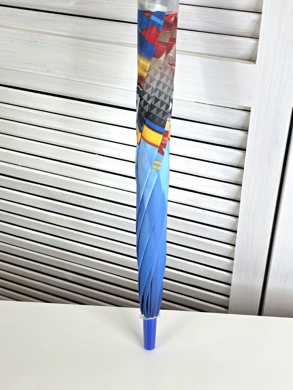 Зонт детский Гоночные машинки 48,5 см синий (202002036-2)