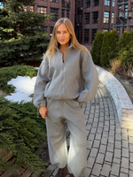 Спортивный костюм Soft серый