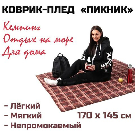 Плед Prival Пикник, 170х145 см