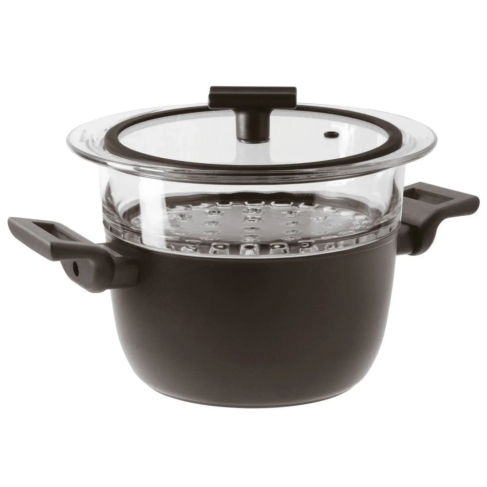 Sambonet Titan Pro Double 20 см 3,1 л + паровая вставка