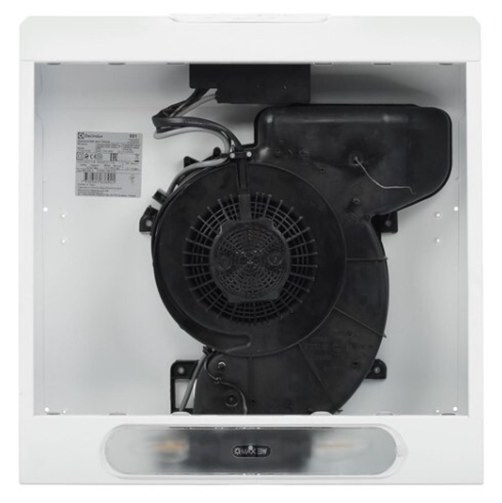 Вытяжка плоская Electrolux LFU9215W, отвод и рециркуляция, мех. управление, 67 дБ, белая