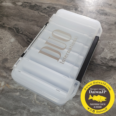 Коробка DUO REVERSIBLE LURE CASE 100 White/Silver Logo
