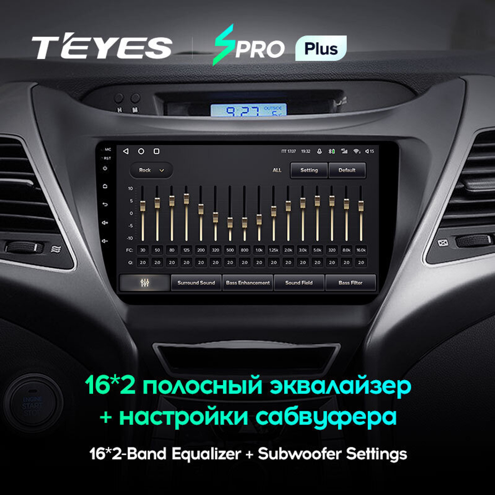 Teyes SPRO Plus 9" для Hyundai Elantra 2013-2016