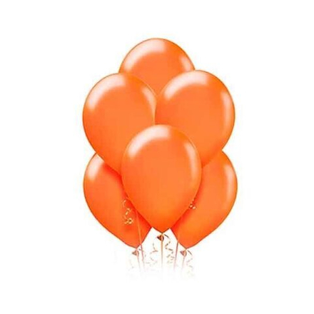 Оранжевые воздушные шары