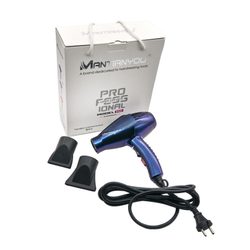 Профессиональный фен для волос Мантейнью M-1 синий металлик