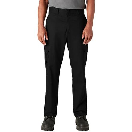 dickies relaxed fit cargo work pants black 6 950
